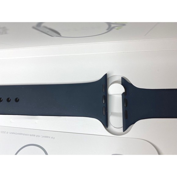 Apple Sport Band for Watch Series 7 - Midnight, Size M/L  (45mm) - Picture 8 of 16